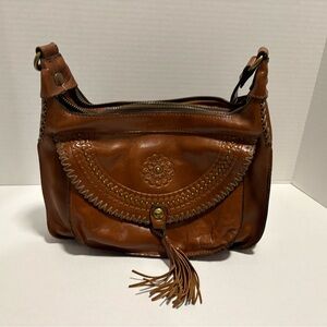 Patricia Nash Brown Leather Bag